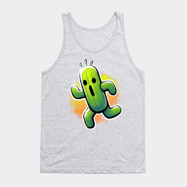 Cactuar - Final Fantasy Creature - Summon Monster Tank Top by BlancaVidal